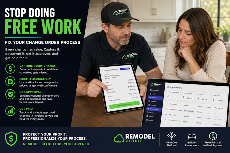Stop Doing Free Work. Fix Your Change Order Process